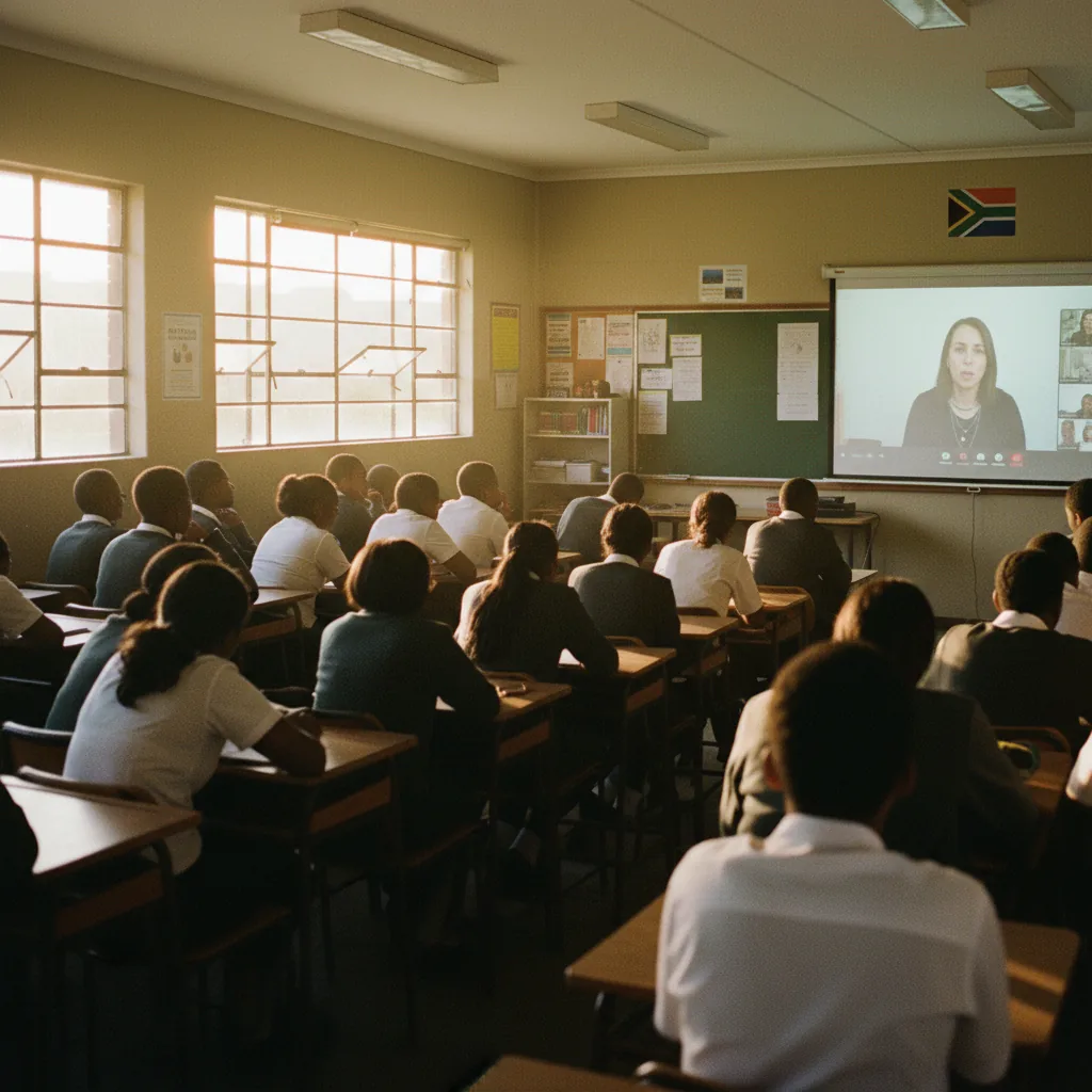 A cohort of students in a live Pathways session