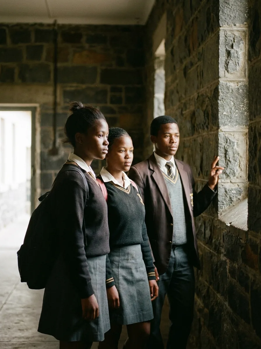 Scholars in the stone corridors of Robben Island